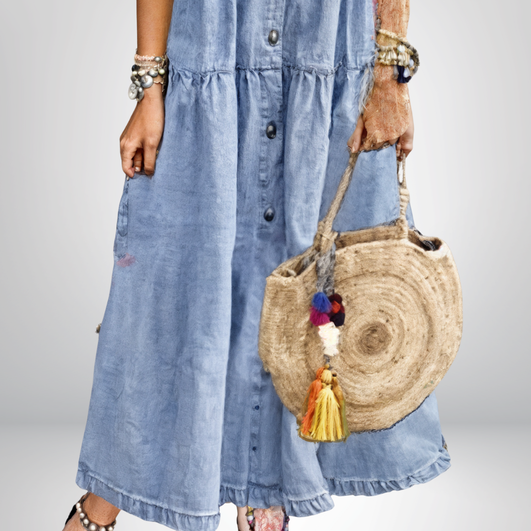Sofia™ | Denim jurk