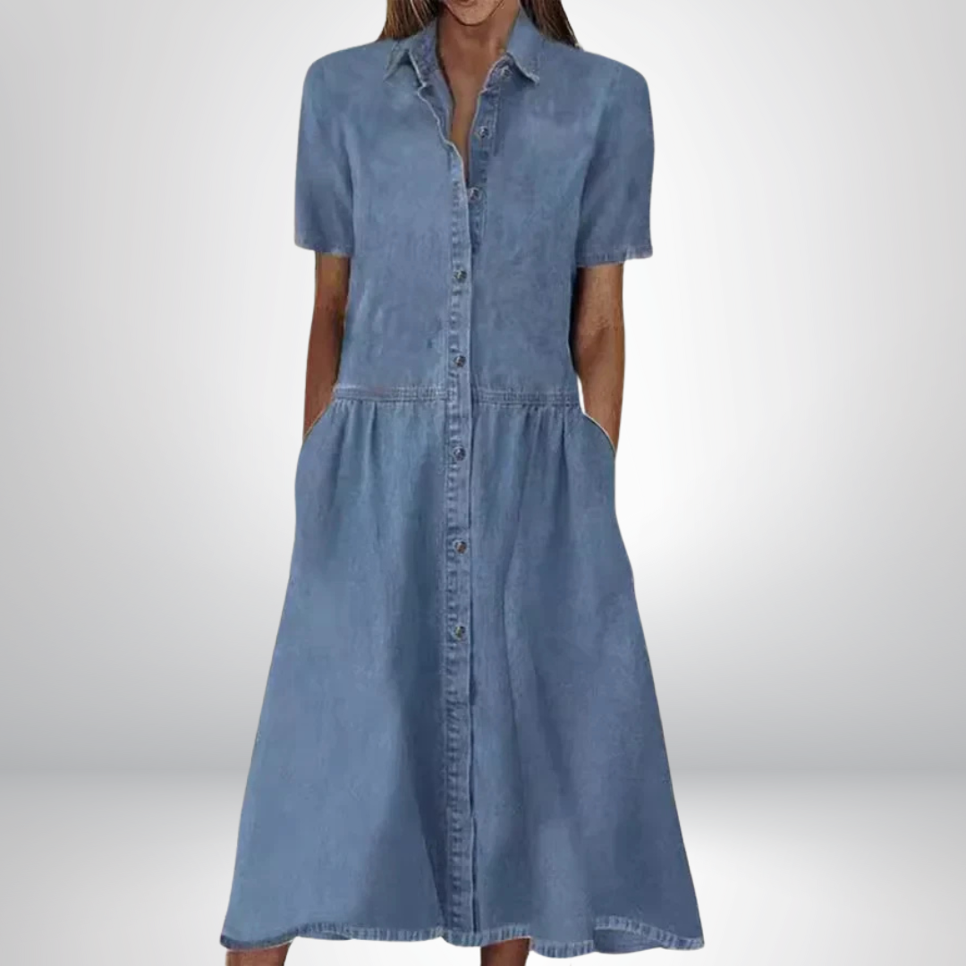 Sofia™ | Denim jurk