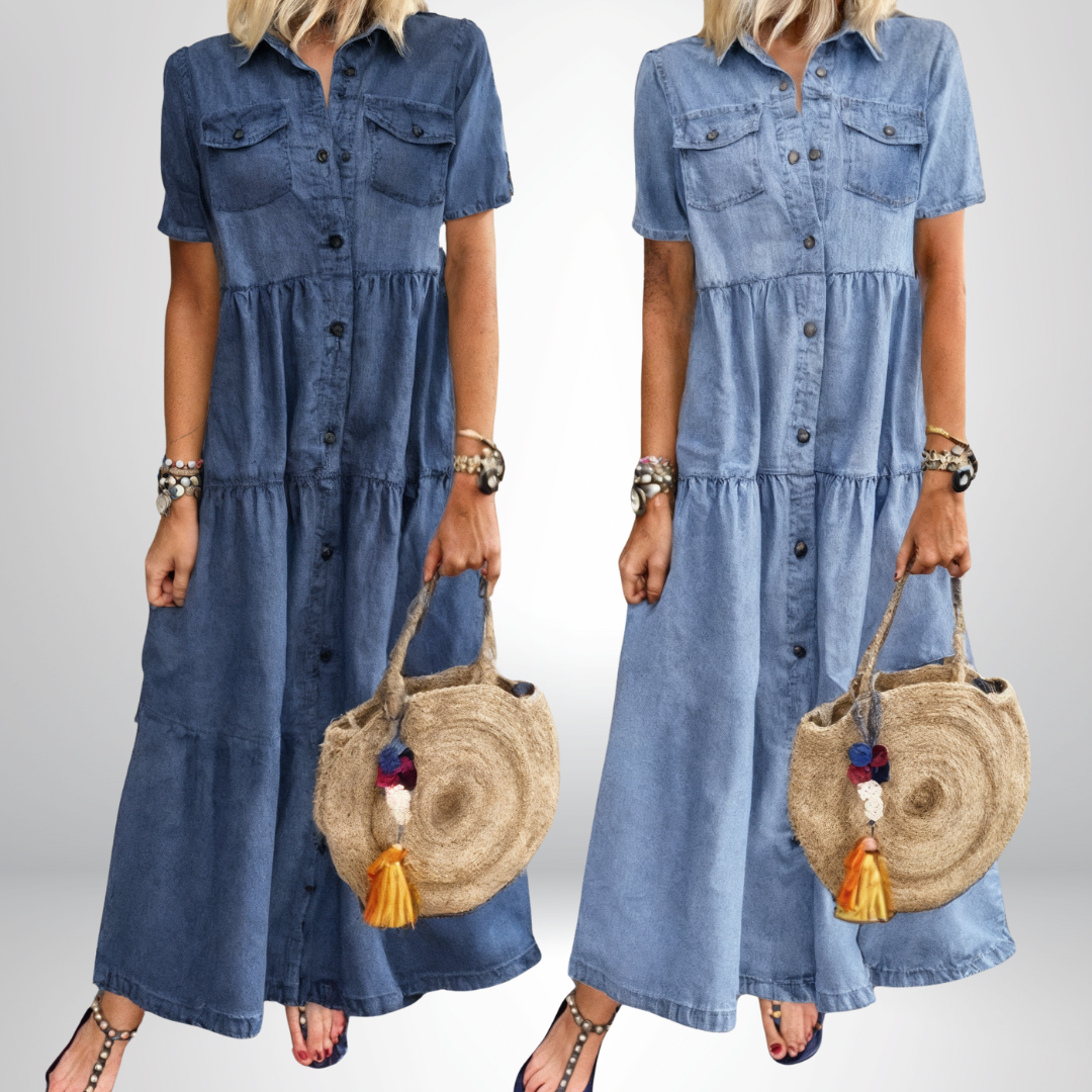 Sofia™ | Denim jurk