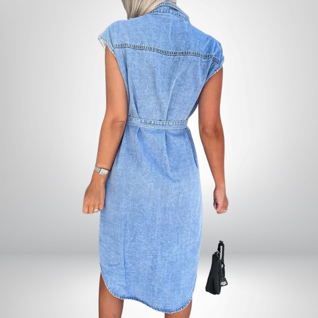 Sofia™ | Denim jurk