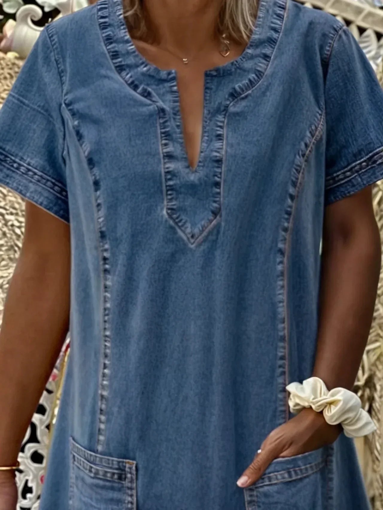 Sofia™ | Denim jurk