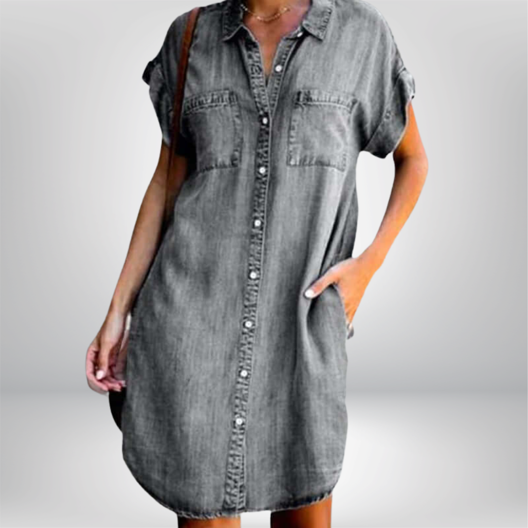 Sofia™ | Casual denim jurk
