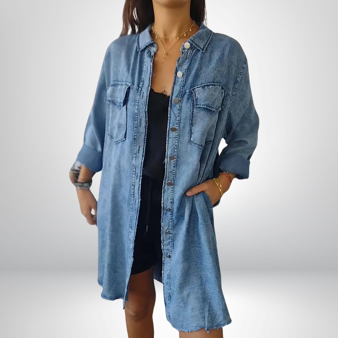Sofia™ | Lange denimjas