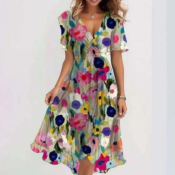 Celeste™ | Zomerse Midi Jurk
