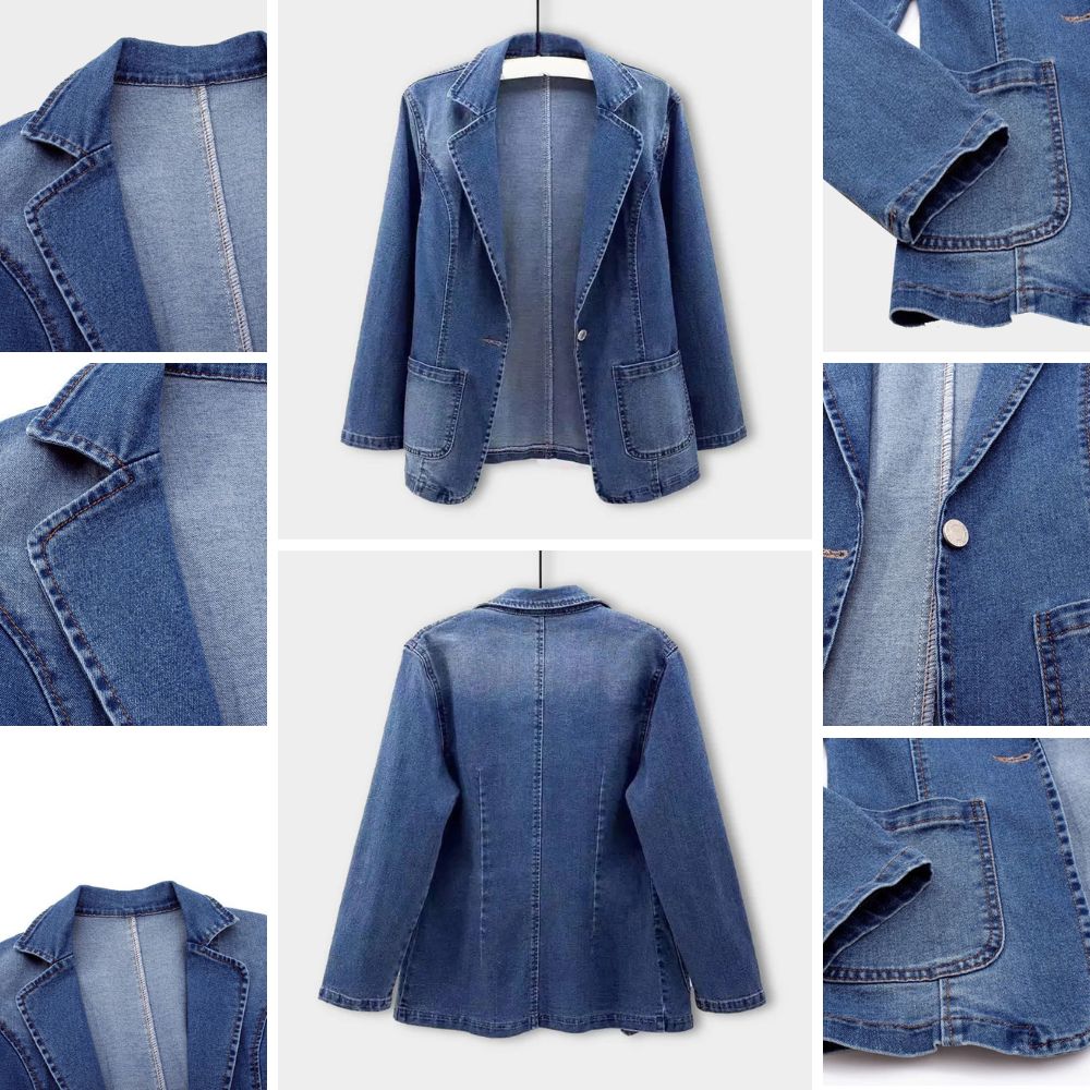 Sofia™ | Denim blazer voor vrouwen