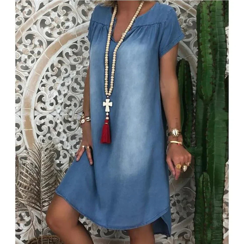 Sofia™ | Casual denim jurk