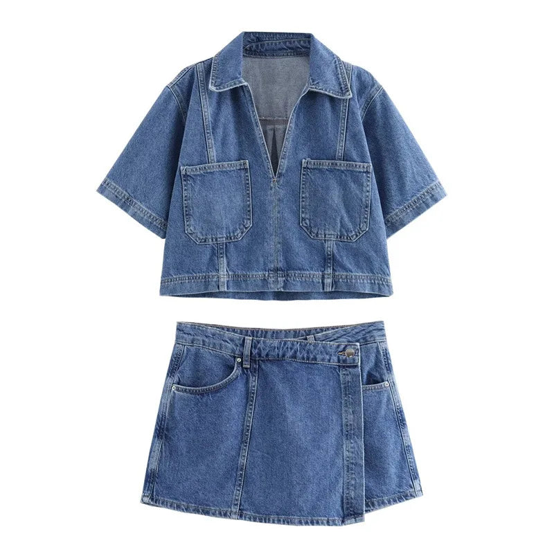 Sofia™ | Denim set