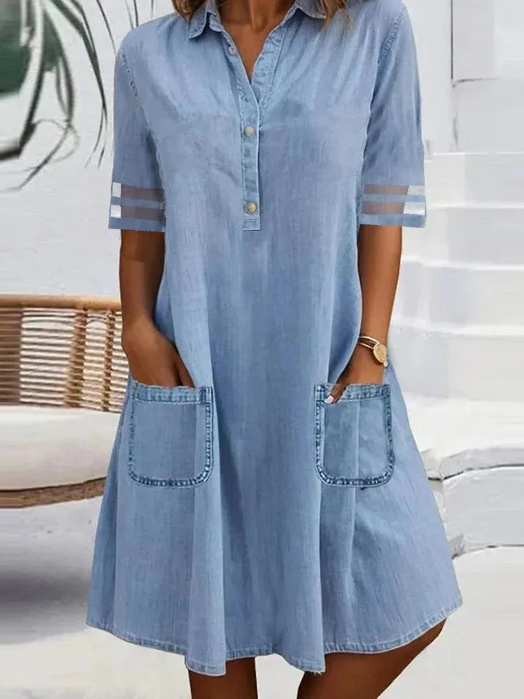 Sofia™ | Denim jurk
