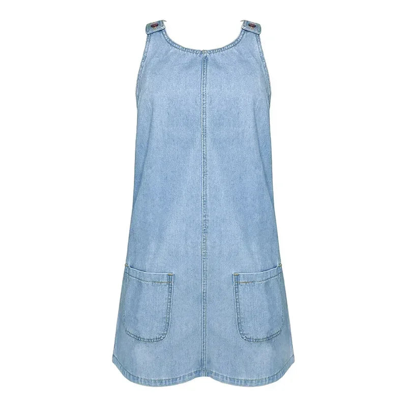 Sofia™ | Denim zomerjurk