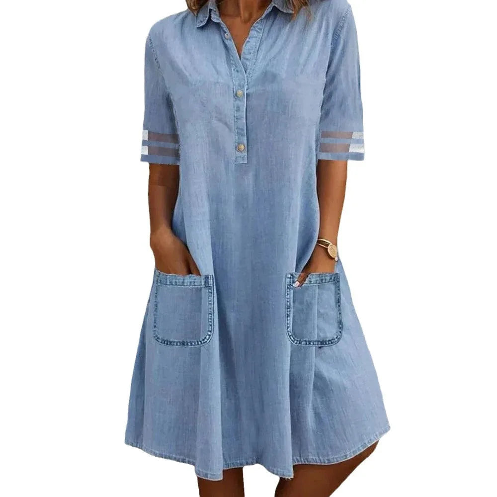 Sofia™ | Denim jurk