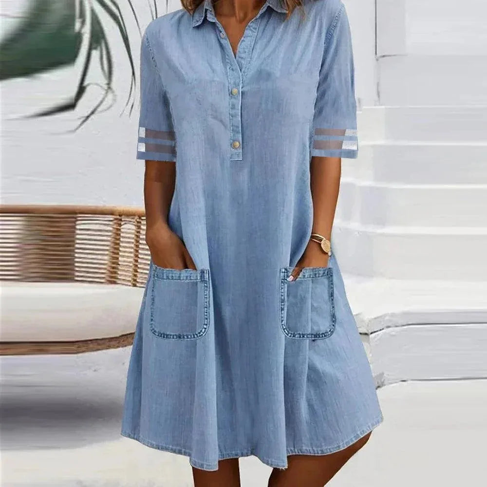 Sofia™ | Denim jurk