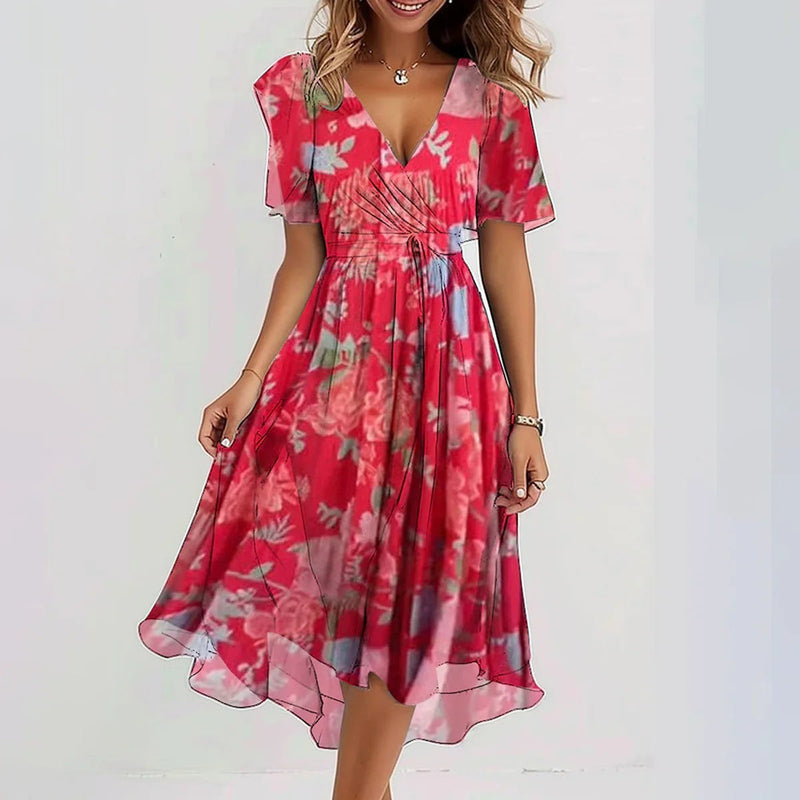 Celeste™ | Zomerse Midi Jurk