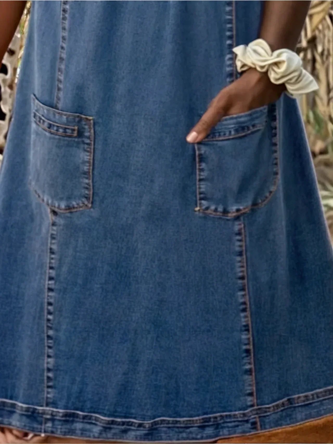Sofia™ | Denim jurk