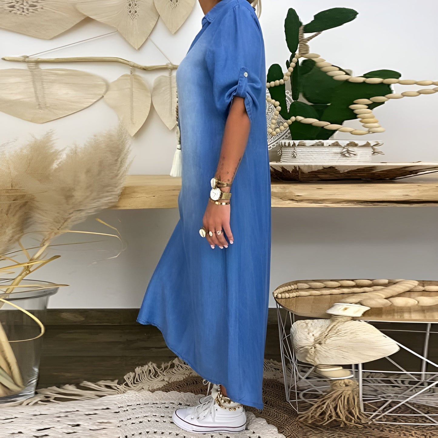Sofia™ | Denim jurk