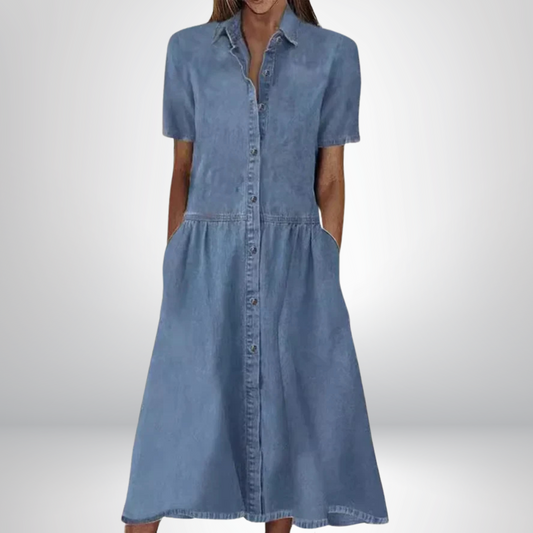 Sofia™ | Denim jurk