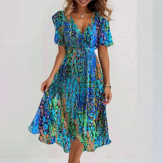 Celeste™ | Zomerse Midi Jurk