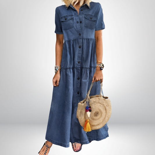 Sofia™ | Denim jurk