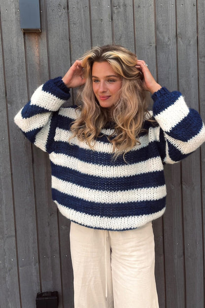 Ivy | Striped Knit Sweater