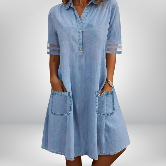 Sofia™ | Denim jurk