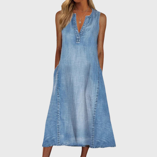 Sofia™ | Denim jurk