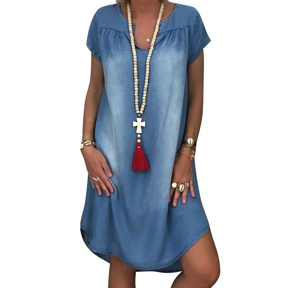 Sofia™ | Casual denim jurk