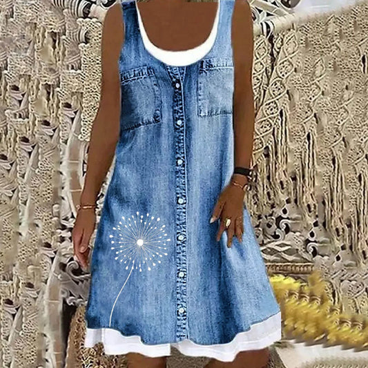 Sofia™ | Denim jurk