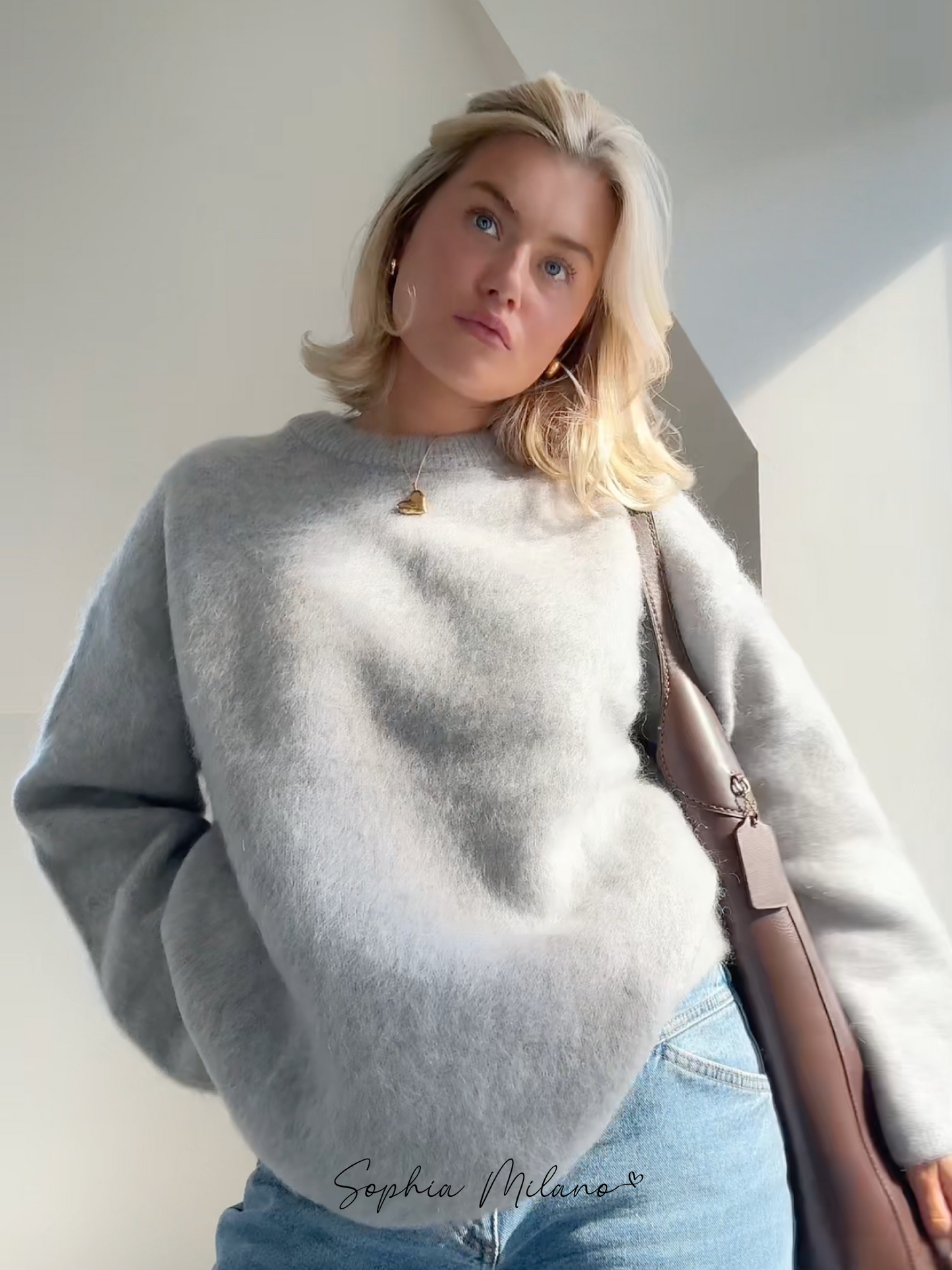 Ellen | Mohair Crewneck