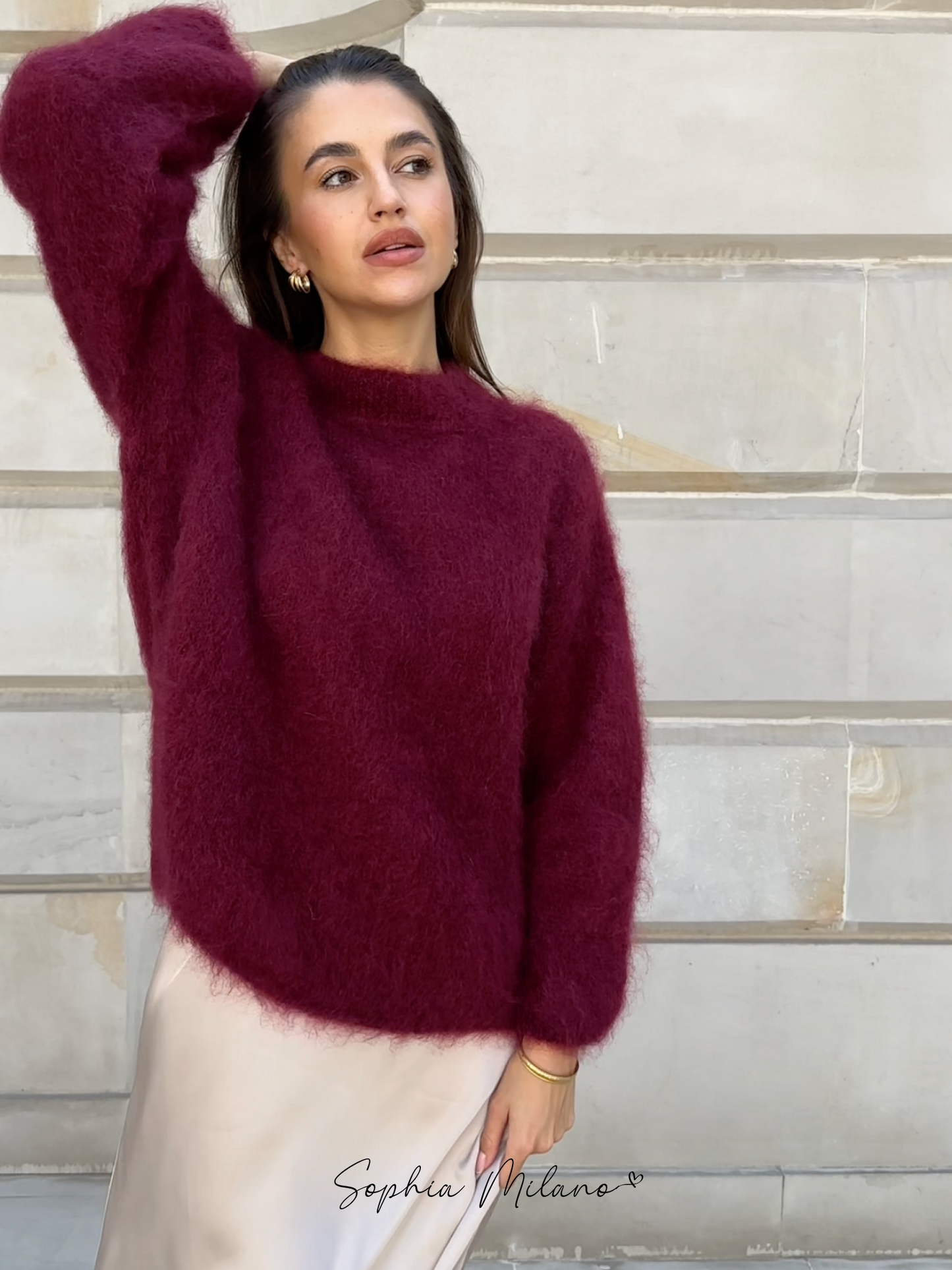 Ellen | Mohair Crewneck