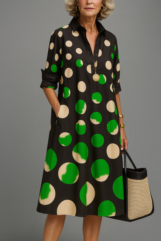 DANIELA | Luxe Midi-jurk voor Ongeëvenaarde Elegantie